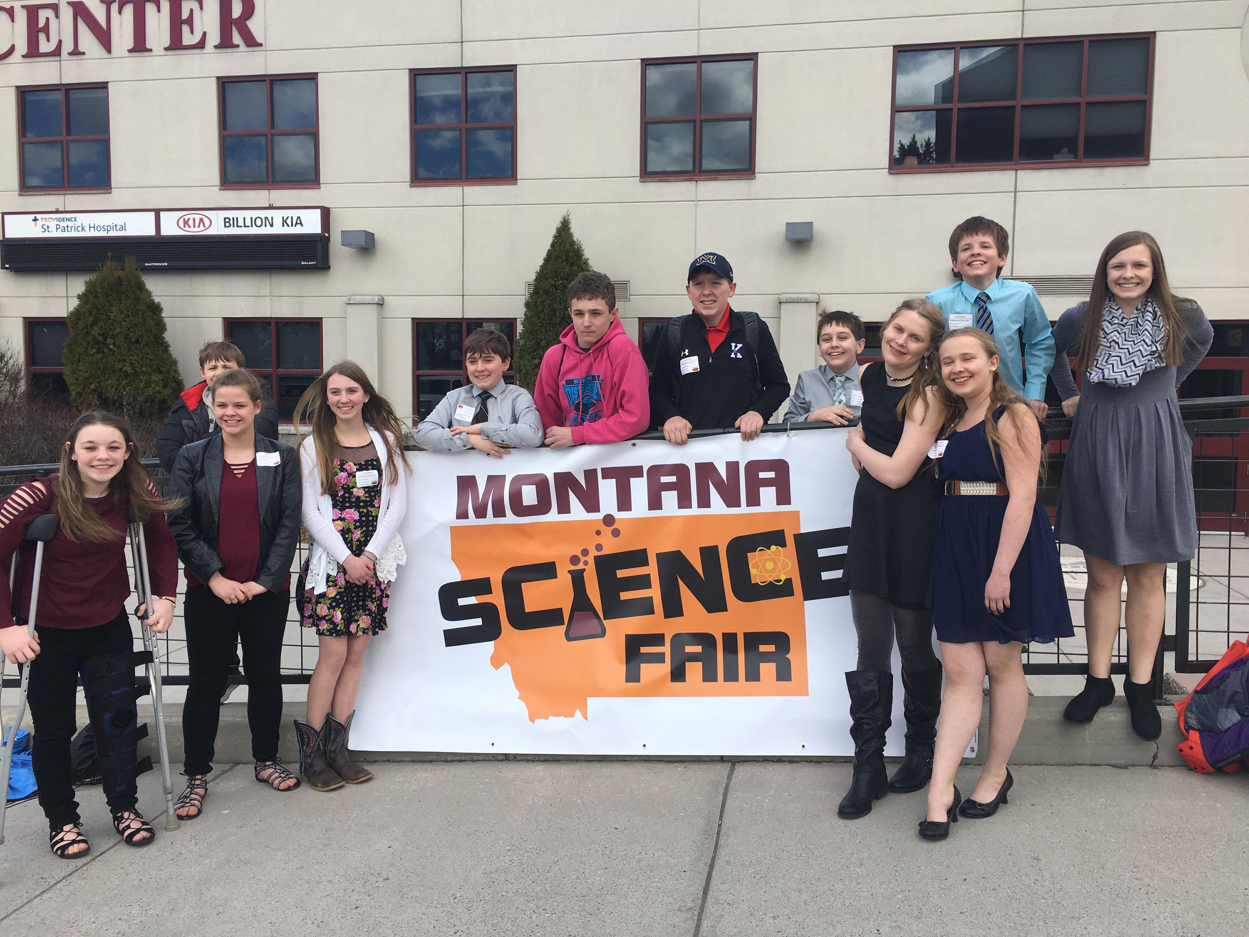 Group of State Science Fair Participants